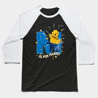 Sooty Top Hat M Is For Magic Baseball T-Shirt